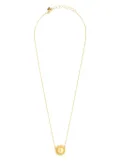 CHRISTINA ALEXIOU 18kt yellow gold flower necklace