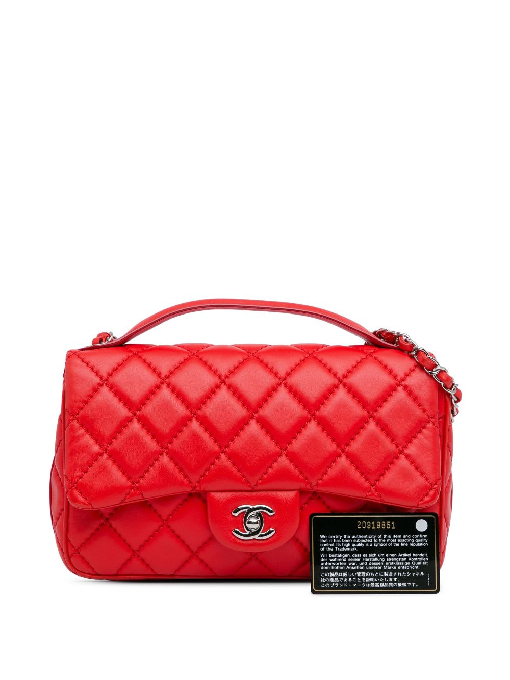 Affordable HOT SALE CHANEL 2014-2015 Medium Easy Carry Flap satchel Women