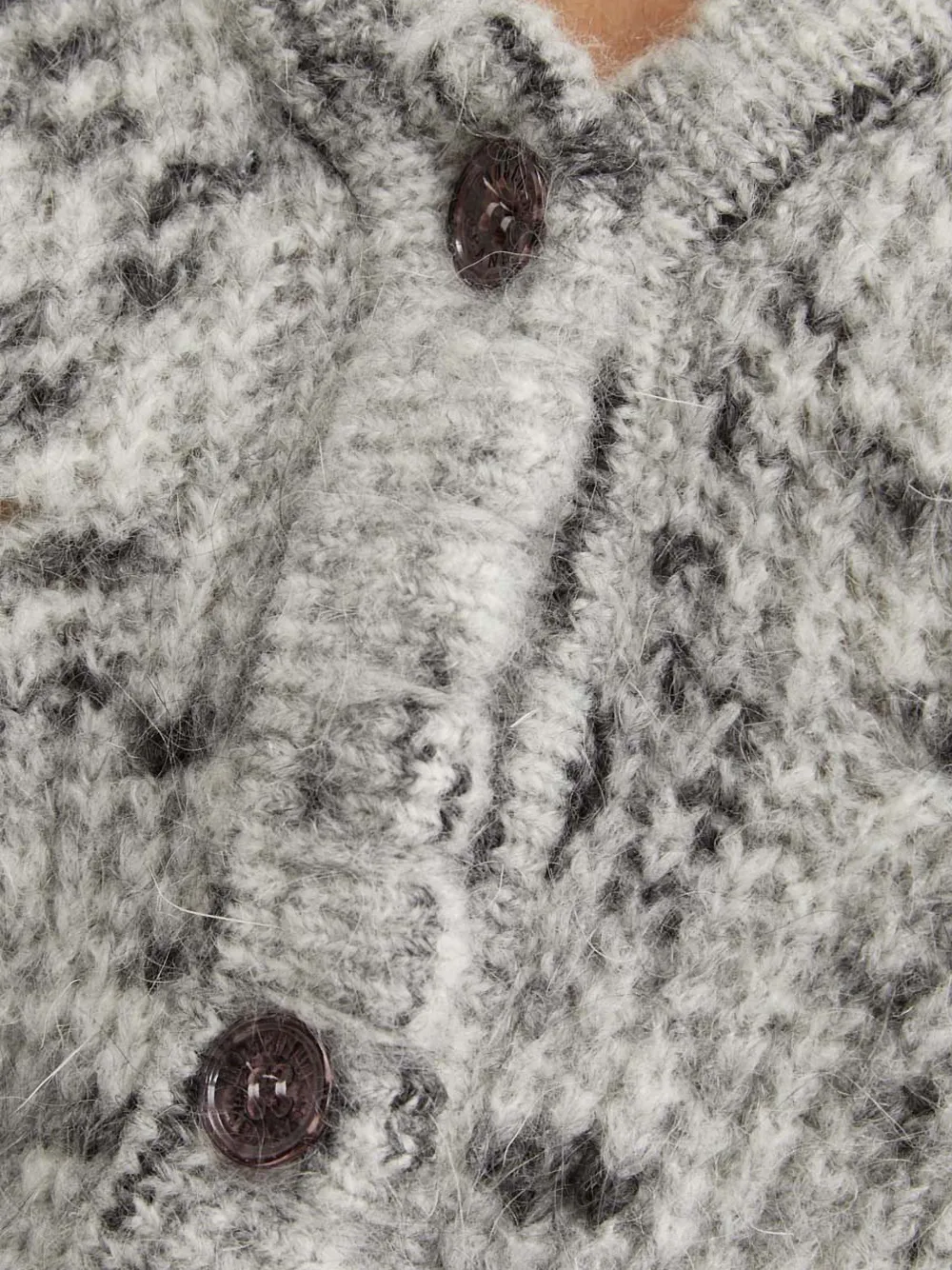 MOSCHINO JEANS Vest met knoopsluiting Grijs