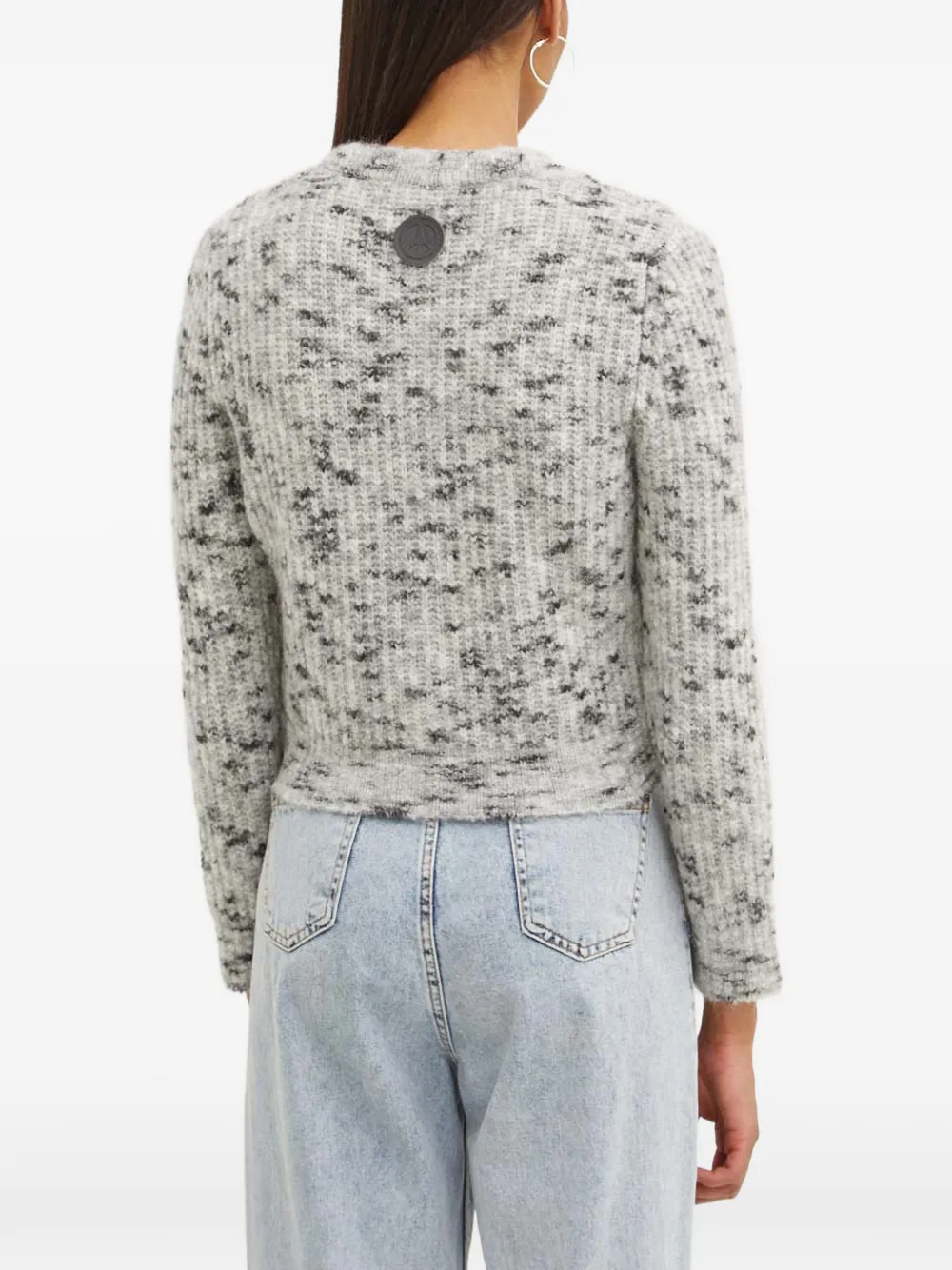 MOSCHINO JEANS Vest met knoopsluiting Grijs