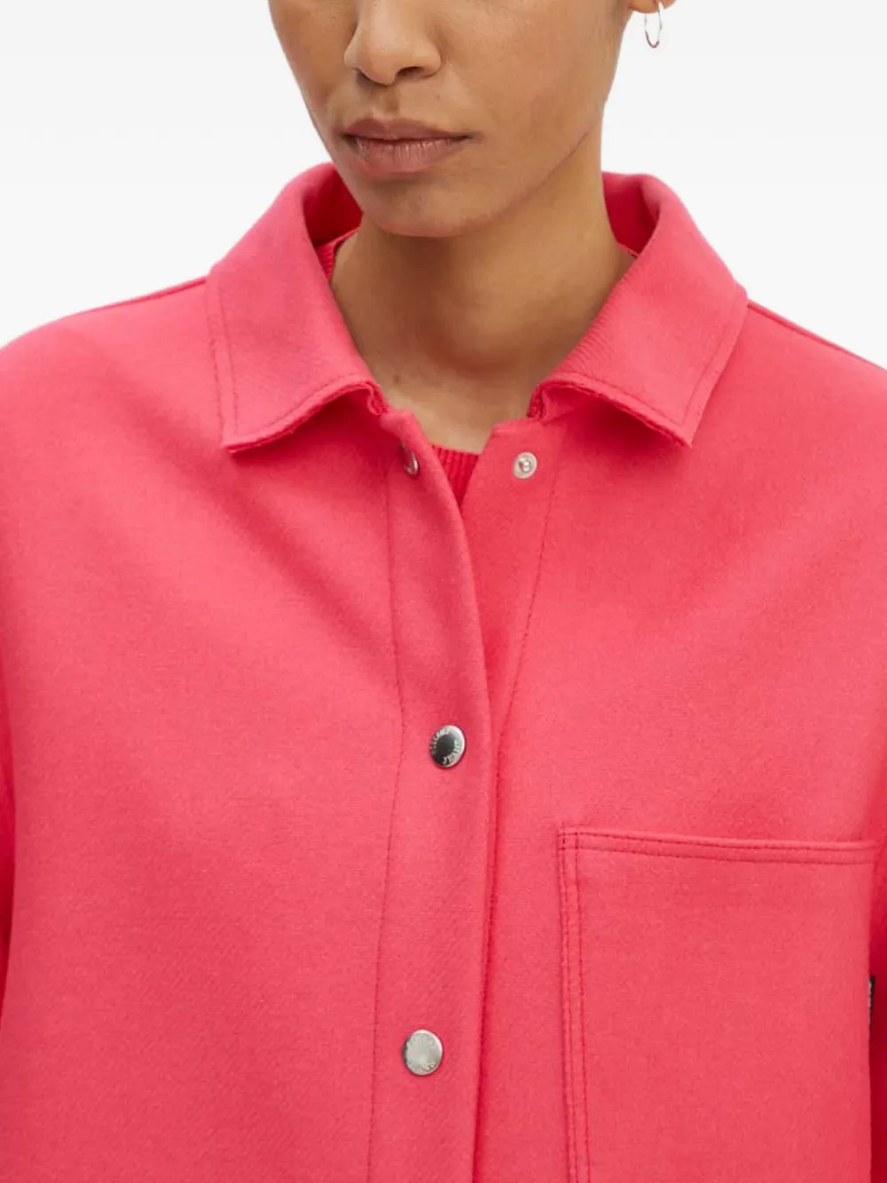 MOSCHINO JEANS Jack met opgestikte zak Roze