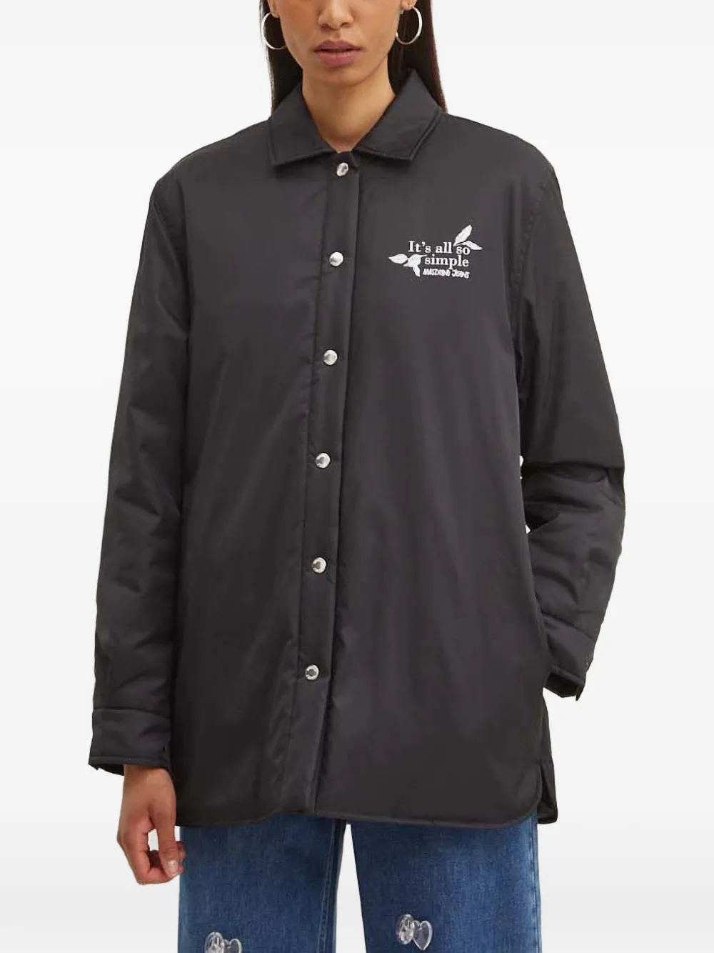 MOSCHINO JEANS printed jacket - Nero