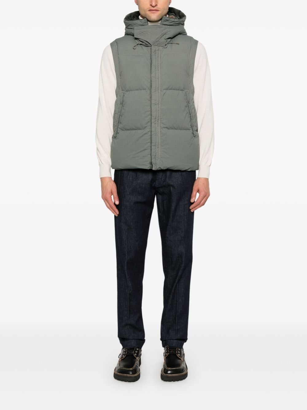 Ten C Boreal gilet - Groen