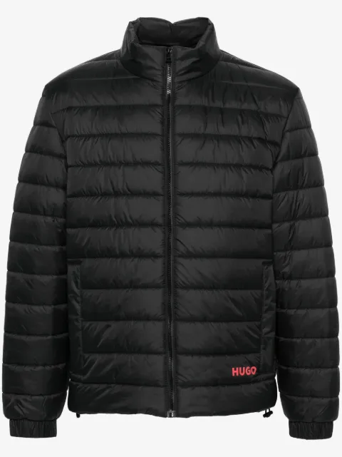 HUGO logo-print padded jacket