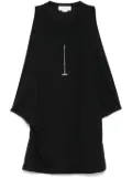 Alexander McQueen Draped Armhole T-shirt - Black