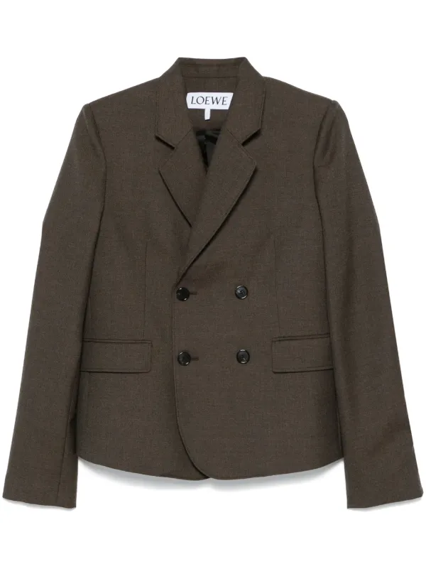 【関税&送料込】Loewe Brown Wool Blazer 25068277_55289342_600.jpg