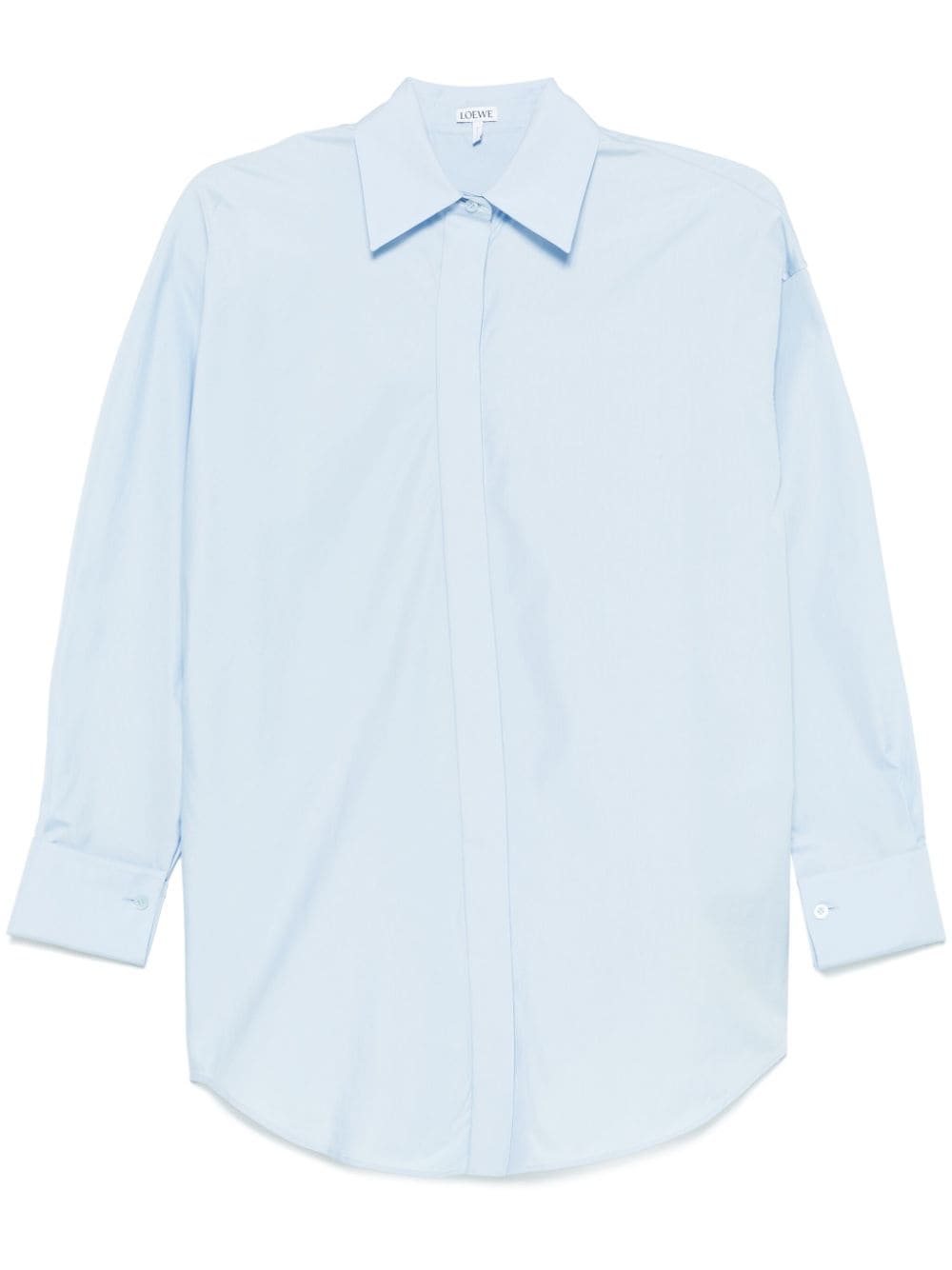 LOEWE cotton shirt - 6410 LIGHT BLUE