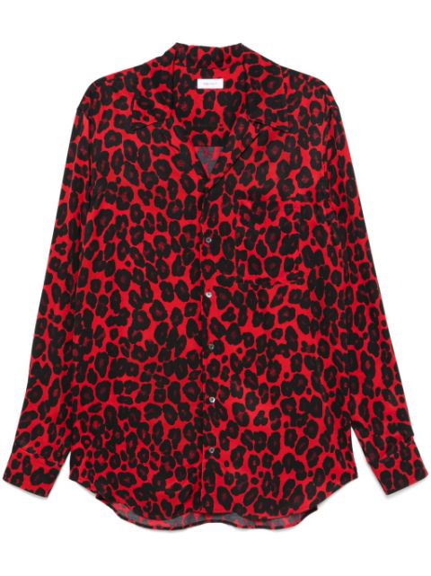 Alexander McQueen leopard-print shirt Men