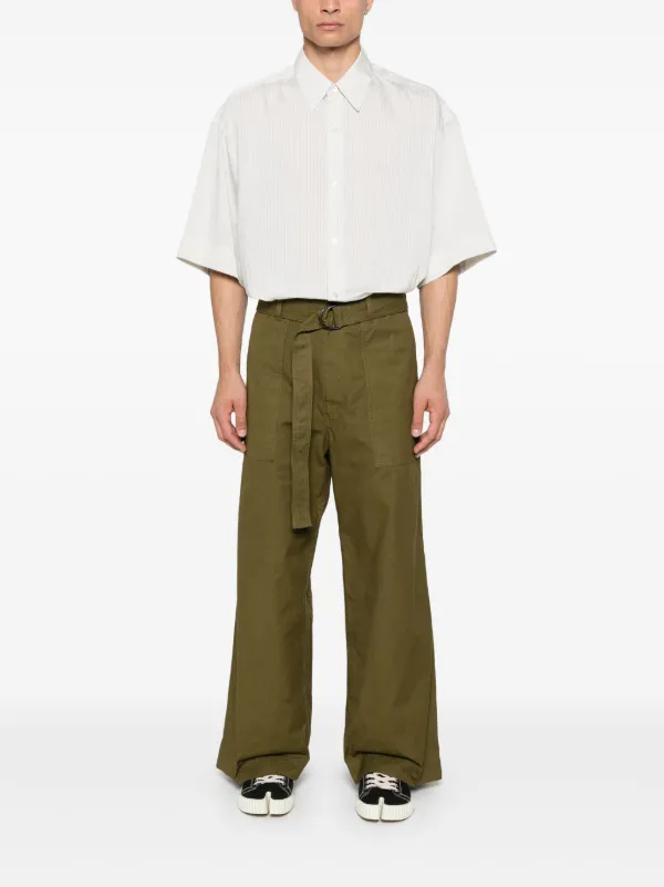 Comme Des Garçons Homme ベルテッド パンツ | グリーン