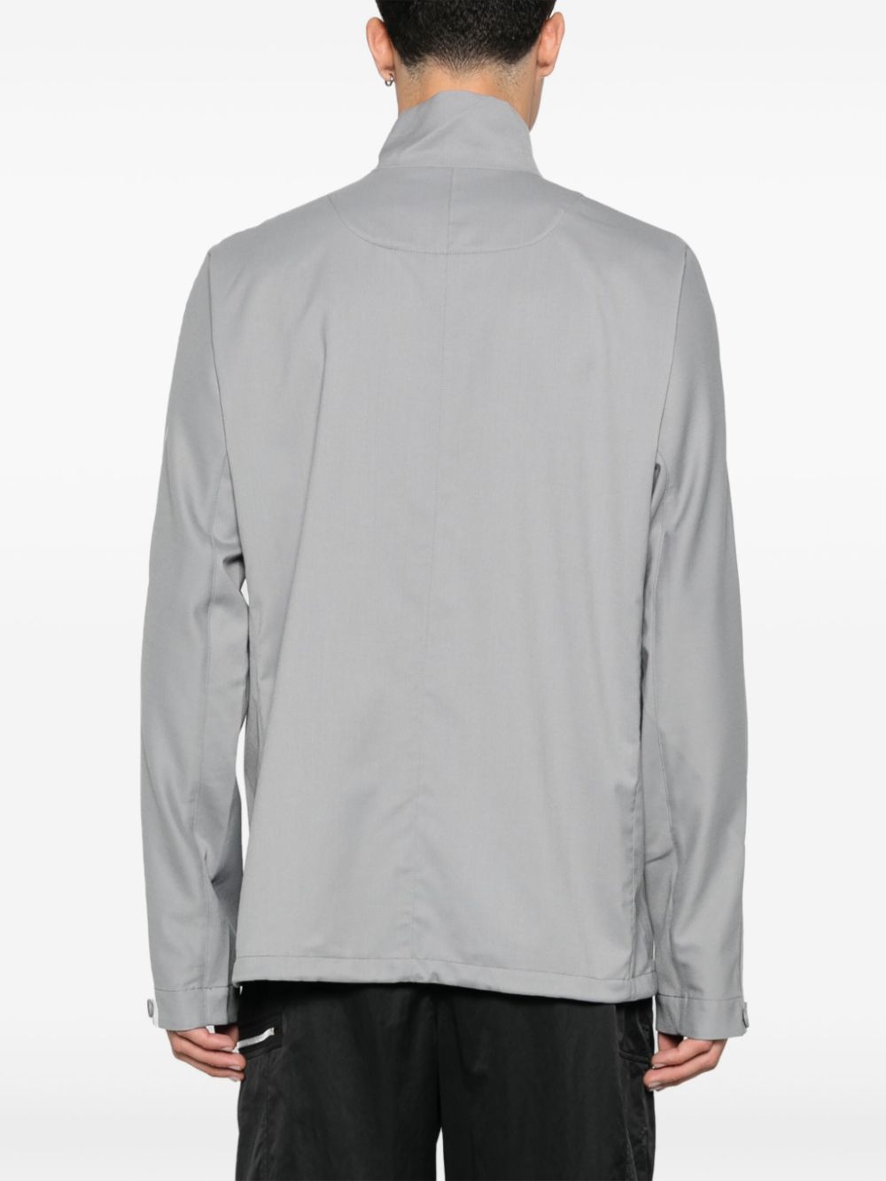 Shop Y-3 X Adidas 3-stripes Track Jacket In Grey