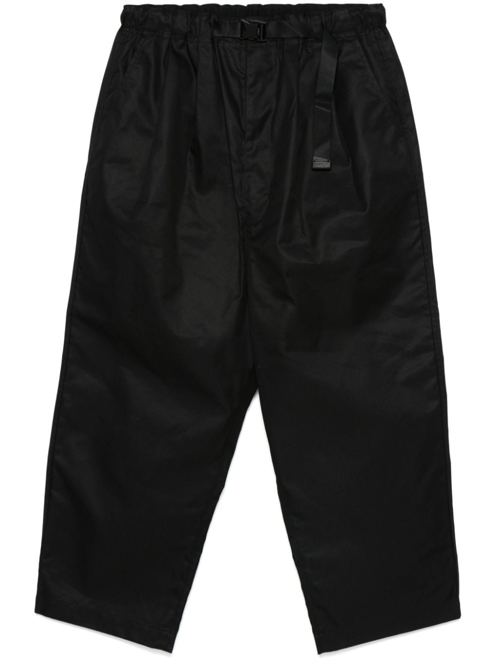 Shop Comme Des Garçons Homme Deux Pleat-detail Trousers In Black