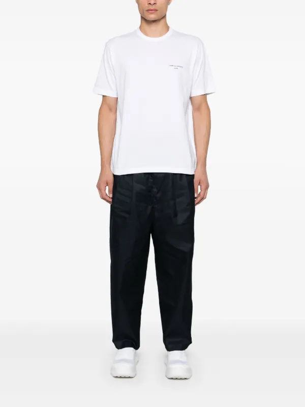 Comme Des Garçons Homme logo-print T-shirt | White | FARFETCH