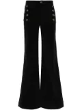 TWINSET pinwale corduroy trousers - Black