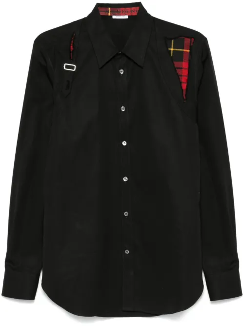 Chemise Macqueen à motif tartan - Alexander McQueen - Modalova