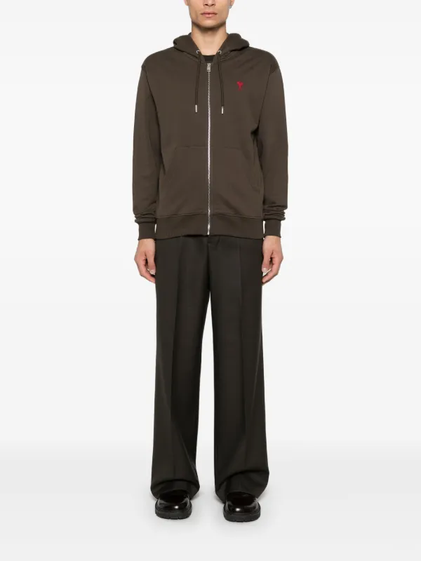 AMI Paris Ami De Coeur パーカー | ブラウン | FARFETCH JP AMI Paris Ami De Coeur パーカー | ブラウン | FARFETCH JP