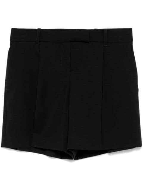 Alexander McQueen shorts con detalle de pinzas