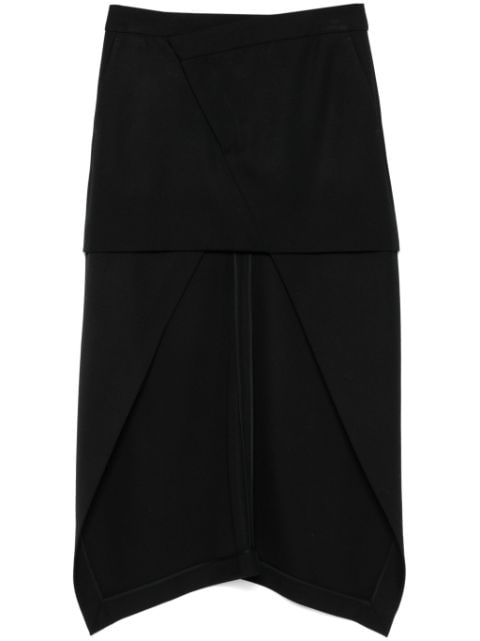 Alexander McQueen asymmetric  skirt