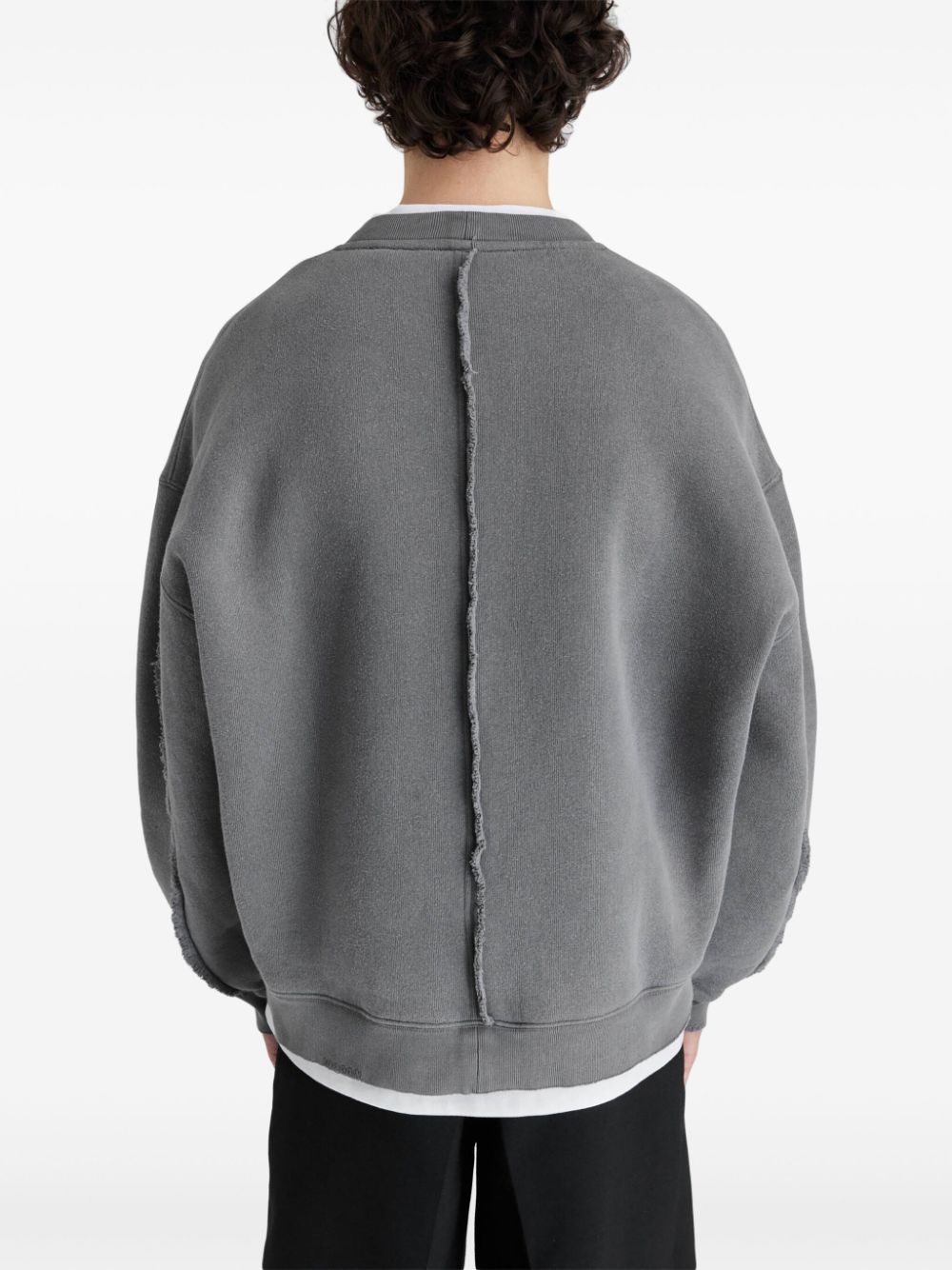 Shop Axel Arigato Logo-patch Sweatshirt In Grau