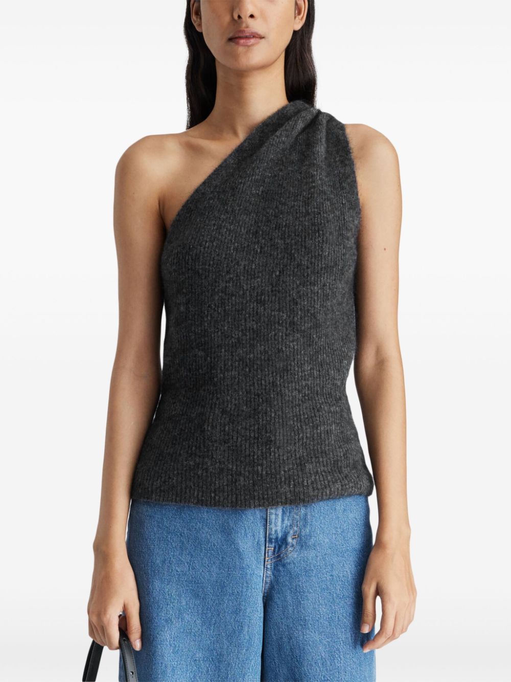 Shop Axel Arigato Suki Top In Grey