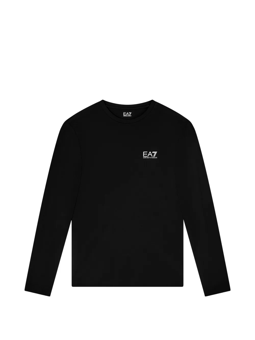 Ea7 Emporio Armani T-shirt met logoprint Zwart