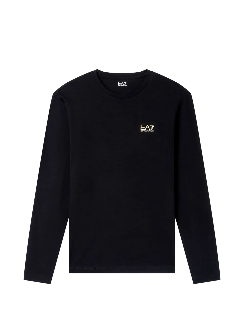 Ea7 Emporio Armani T-shirt met logoprint Zwart