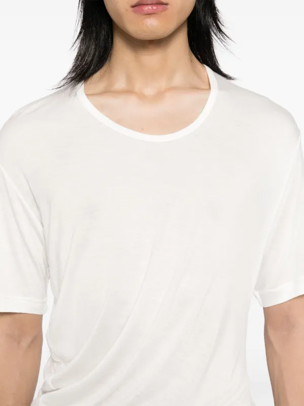 Julius アシンメトリー Tシャツ | ニュートラル | FARFETCH JP