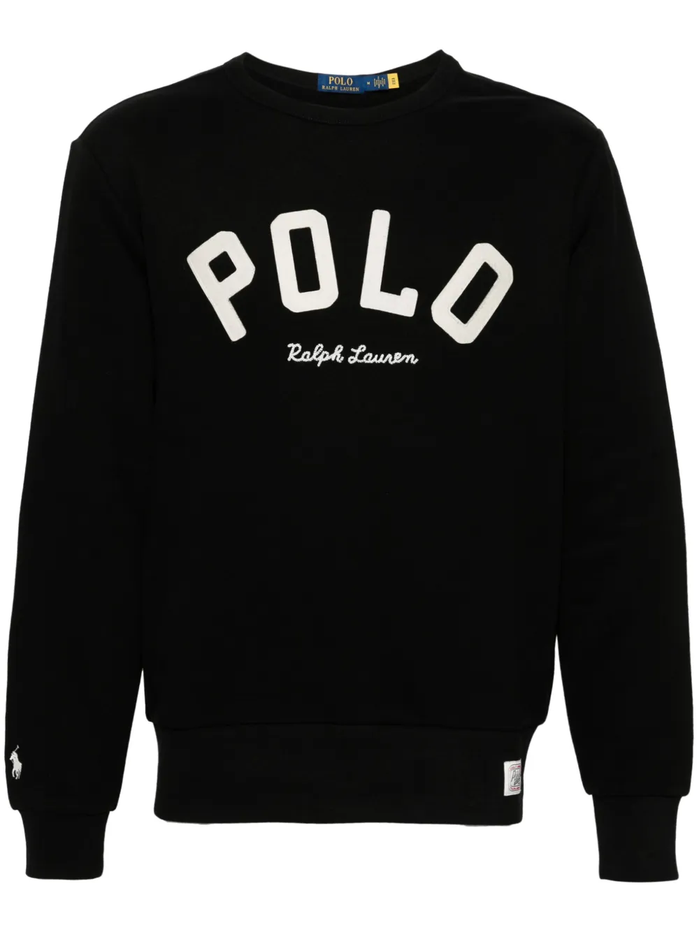 Polo Ralph Lauren embroidered-logo Sweatshirt | Black | FARFETCH