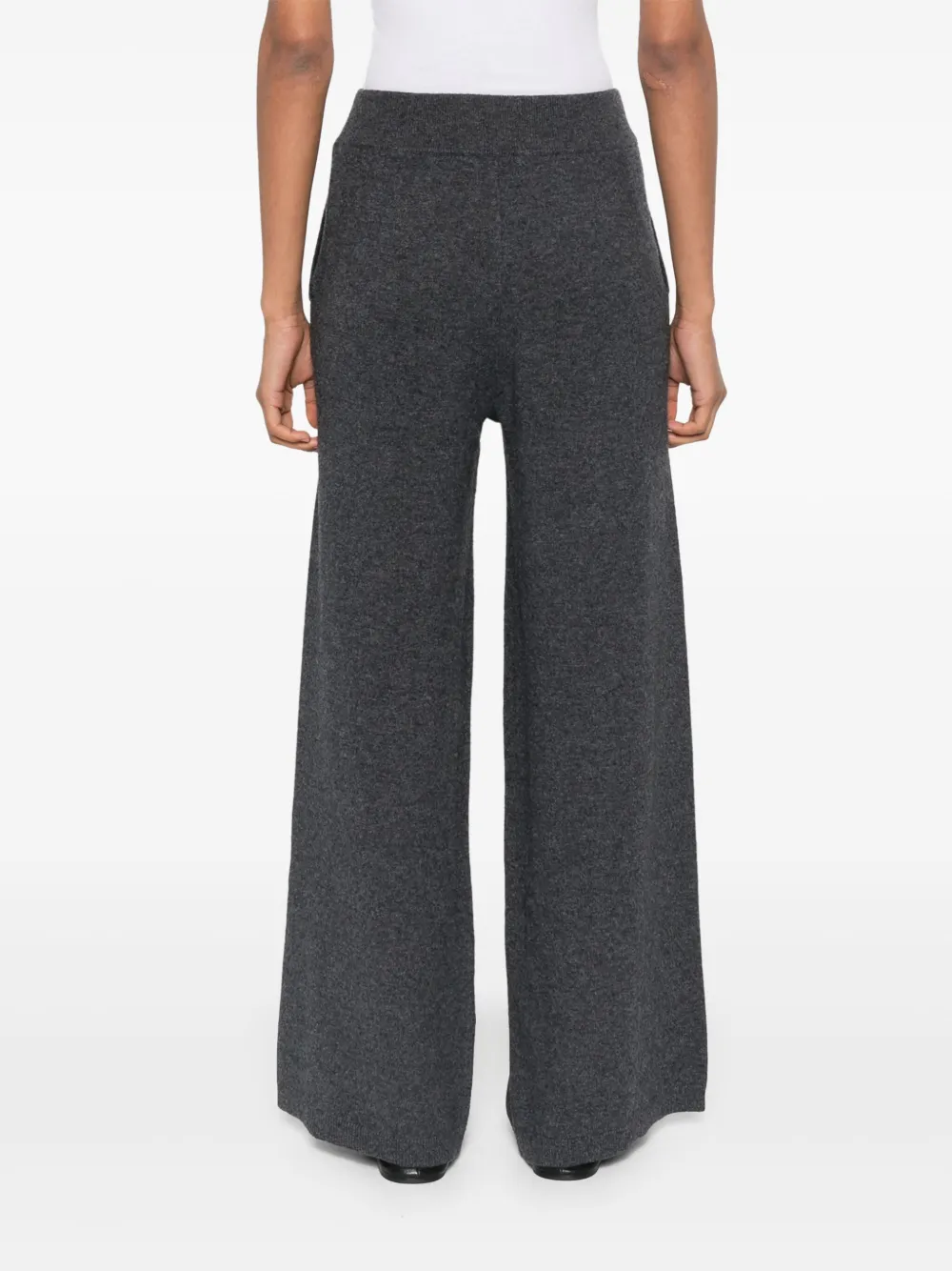 Philo-sofie Knitted Trousers In Black