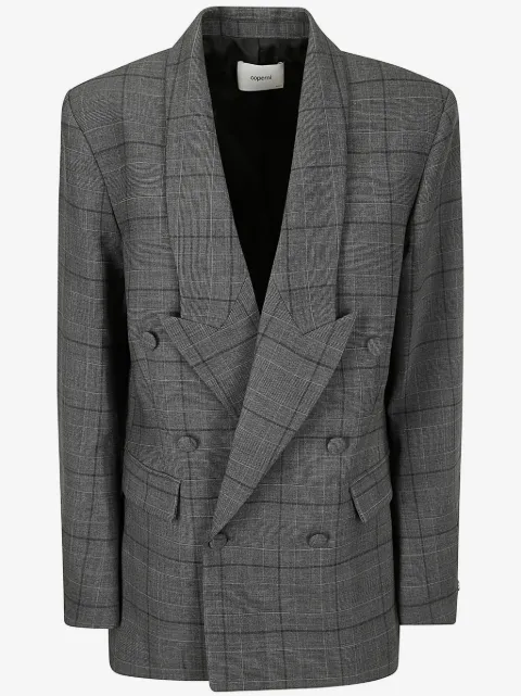 Coperni plaid-check pattern blazer
