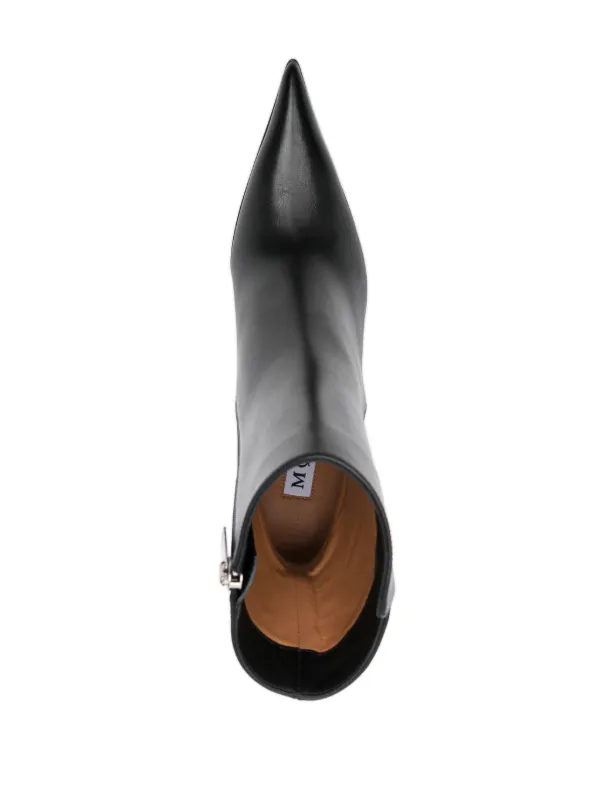ショートブーツ・ブーティ ALEXANDER MCQUEEN BLACK FABRIC BIRDEE ANKLE BOOTS Women's Birdee Ankle Boot in Black | McQueen US