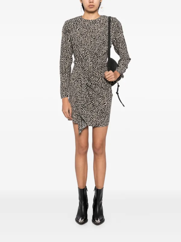 ISABEL MARANT Dulce Mini Dress | Black | FARFETCH