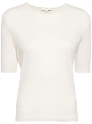 Vince テクスチャード Tシャツ | ホワイト | FARFETCH JP