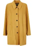 Low Classic suede trench coat - Brown