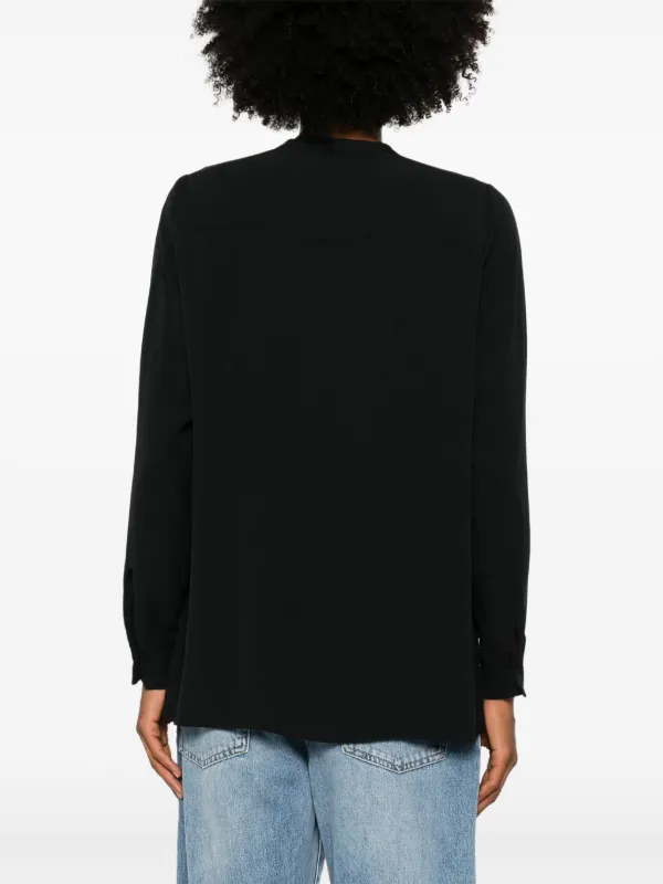 Private 0204 シルクシャツ | ブラック | FARFETCH JP