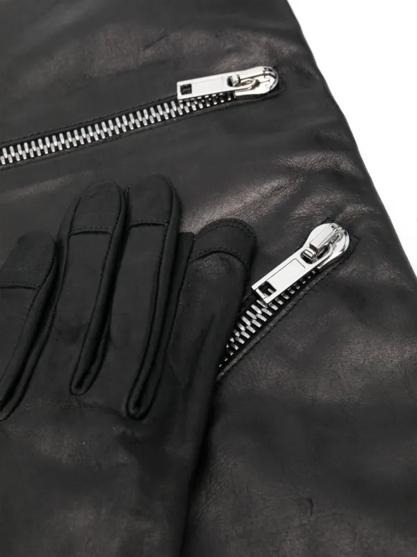小物 Rick Owens MITTENS RICK OWENS MEN KNIT GLOVES BLACK fW24 | DOSHABURI Online Shop