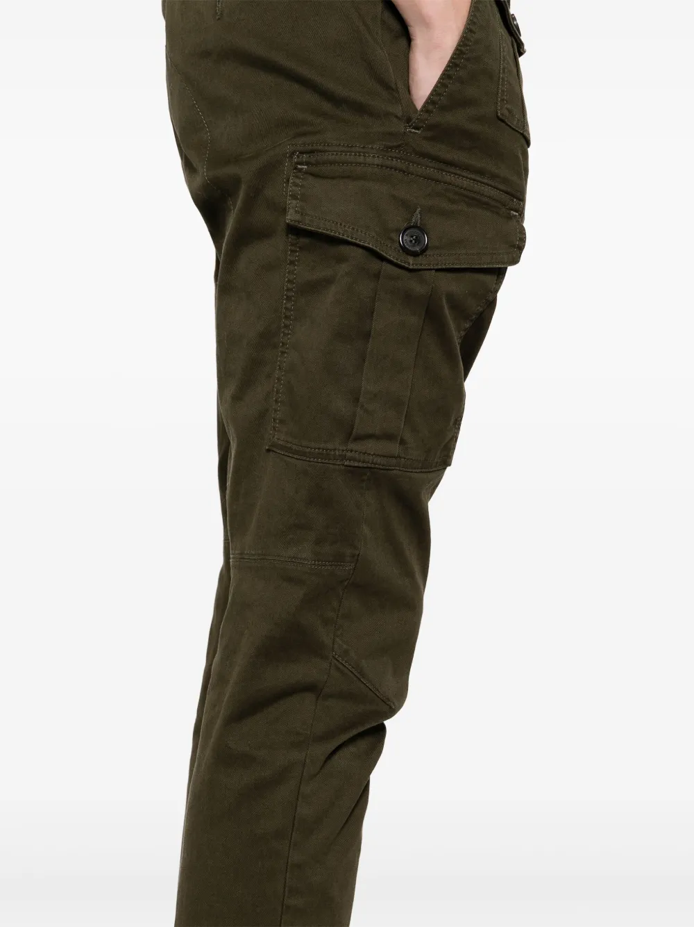 DSQUARED2 Sexy cargo broek Groen