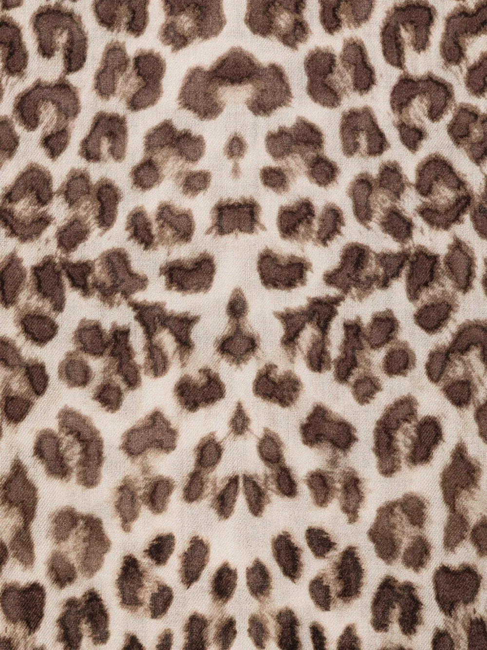 ZIMMERMANN Sjaal met luipaardprint - Bruin