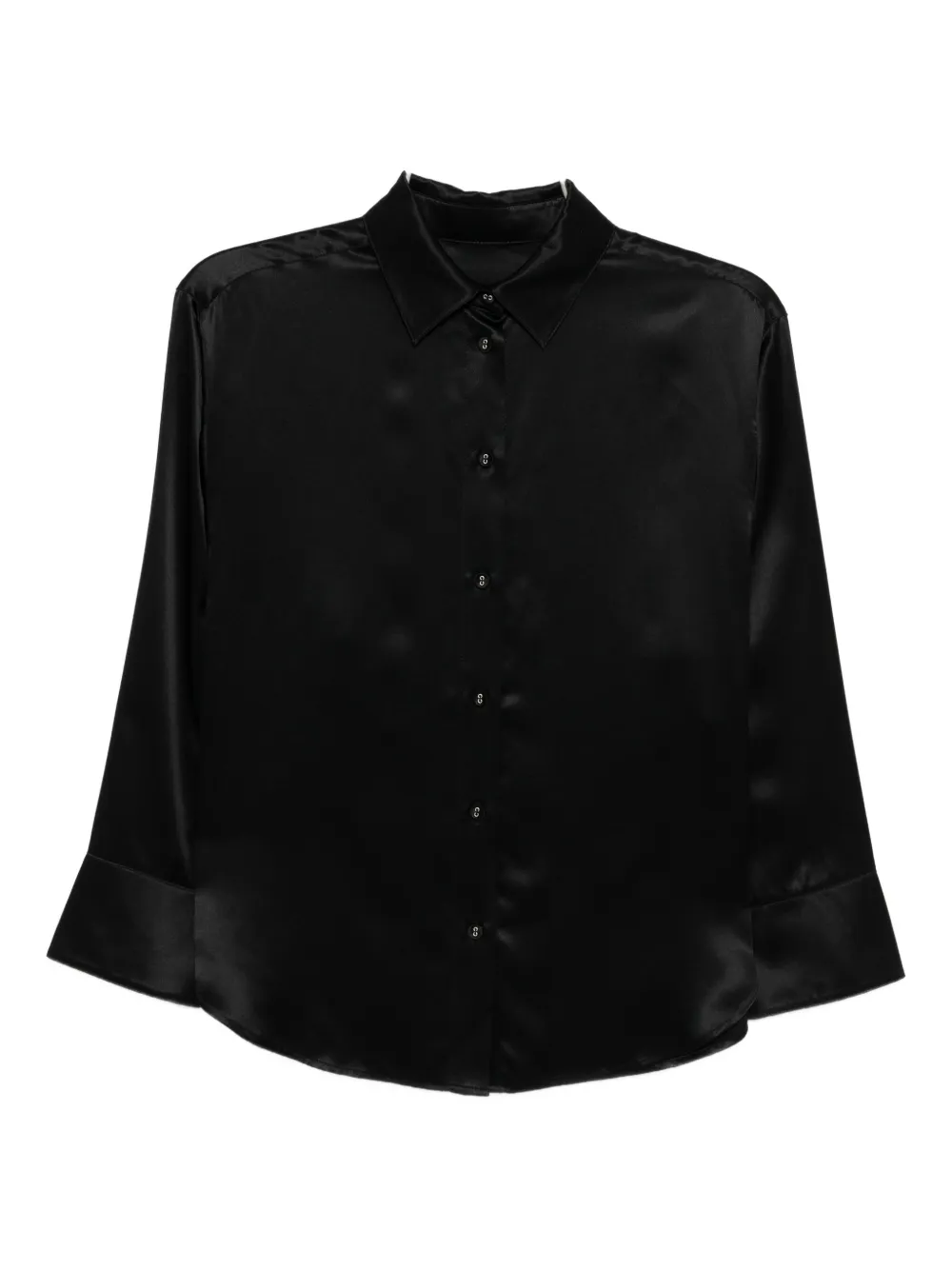 Fleur Of England Fleur De Jour Pyjama Top In Black