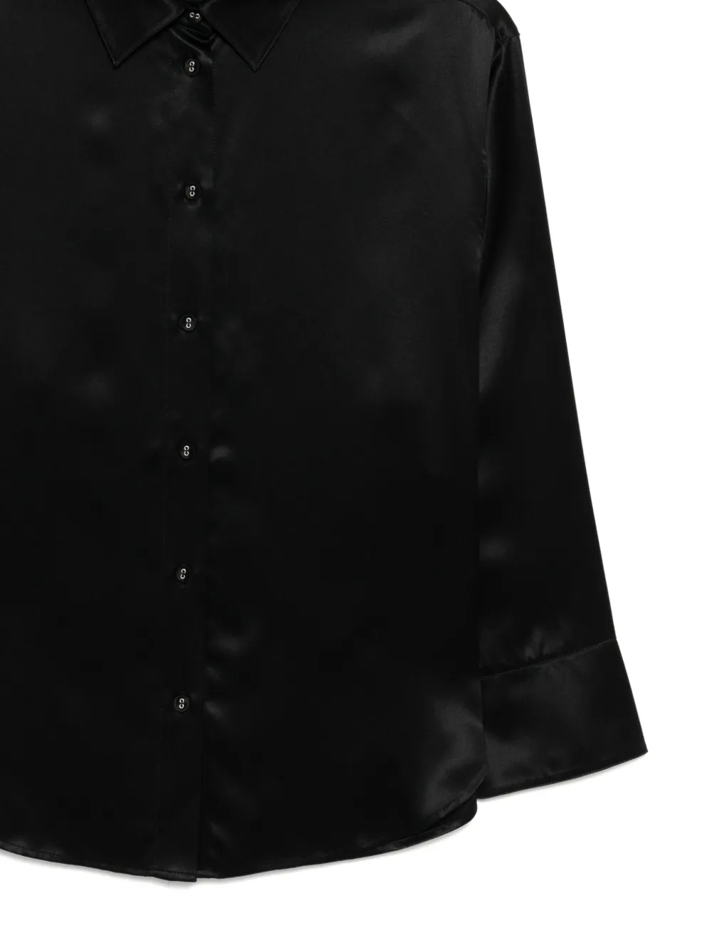 Fleur Of England Fleur De Jour Pyjama Top In Black