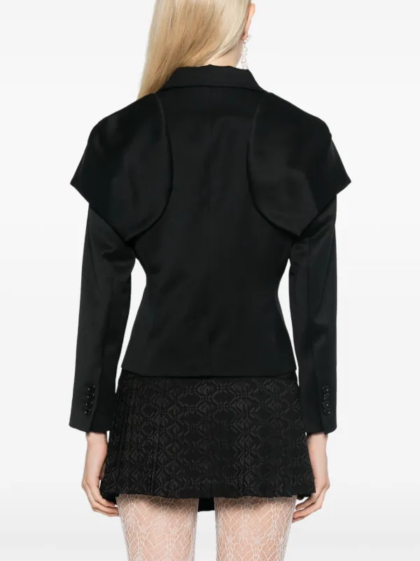 Simone Rocha crystal-embellished Jacket | Black | FARFETCH CA