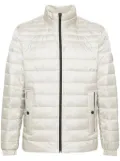 BOSS logo-patch padded jacket - Neutrals