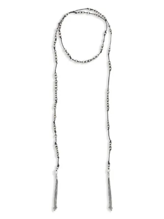 Ann Demeulemeester Elida ネックレス | シルバートーン | FARFETCH JP