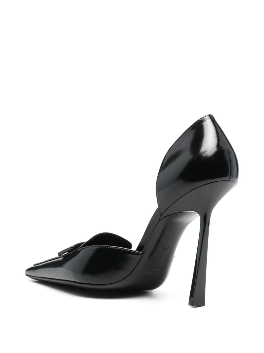 Saint Laurent 100 mm D'Orsay pumps Zwart