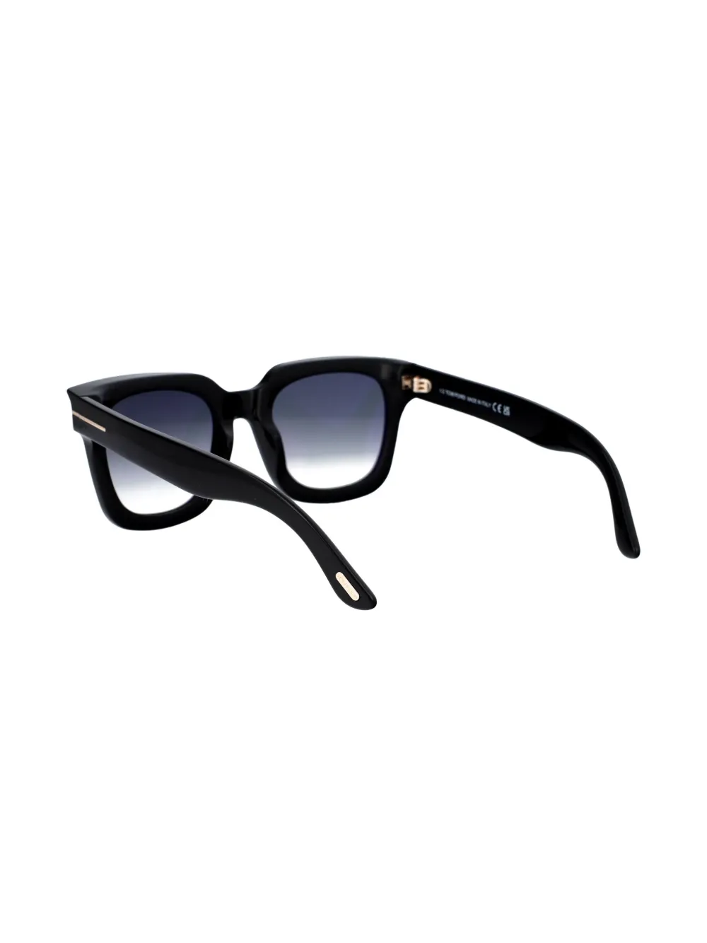 TOM FORD Eyewear FT1115 zonnebril met vierkant montuur Zwart