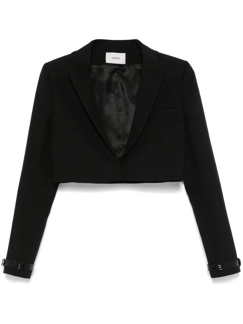 Coperni Cropped blazer Zwart