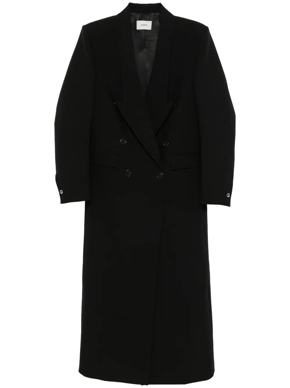 Coperni double-breasted coat | Black | Image 1
