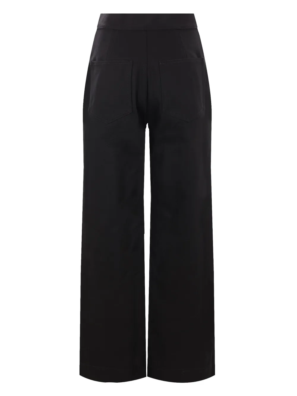 jilsander Jil Sander Jeans met wijde pijpen - Zwart