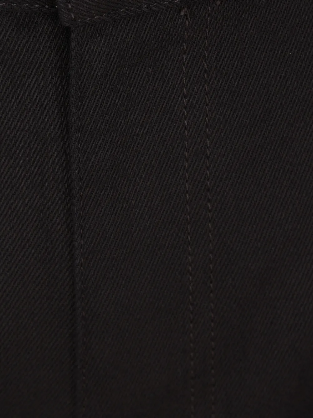 Jil Sander Jeans met wijde pijpen Zwart
