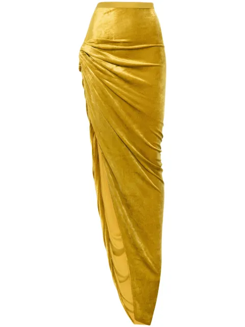 Rick Owens Lilies falda larga Twist Edfu
