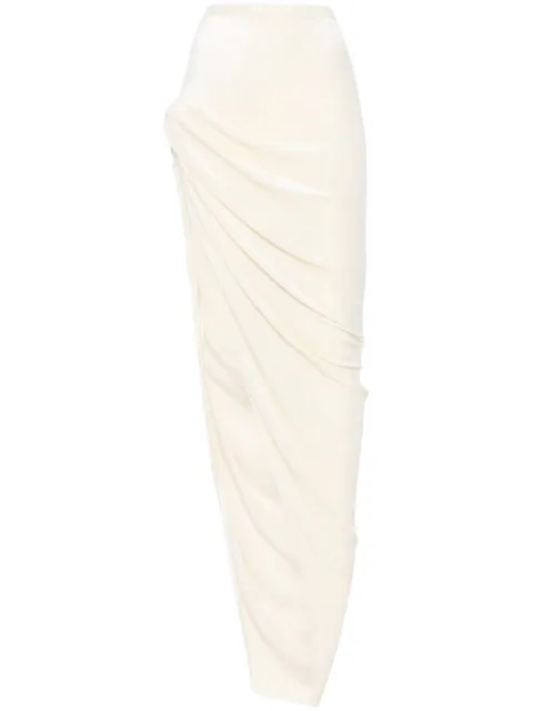 Rick Owens Lilies Twist Edfu maxi skirt